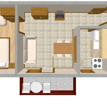Apartment With A Parking Space - 2285 *